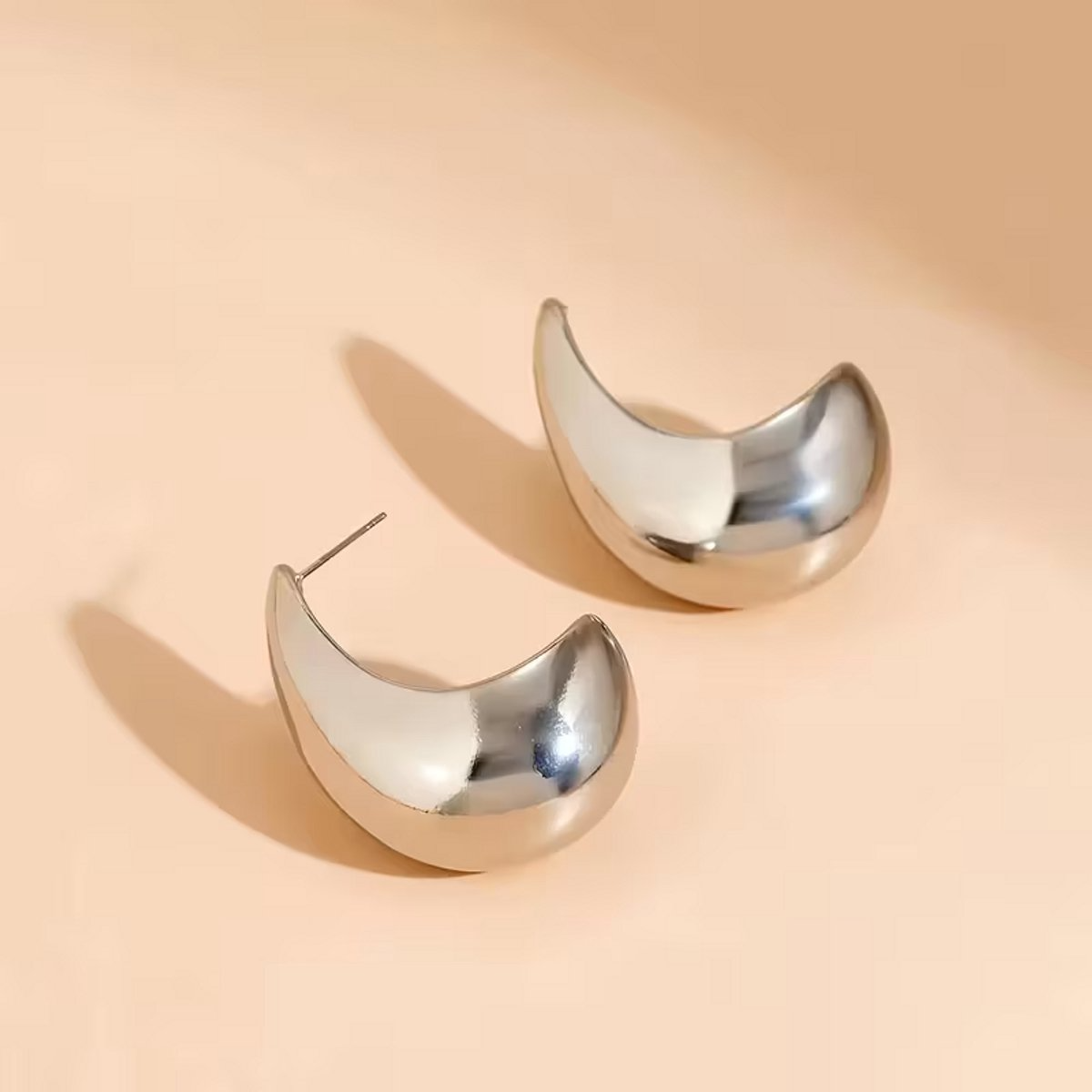 Perlavia Goccia – Goudkleurige Waterdruppel Oorbellen voor Dames