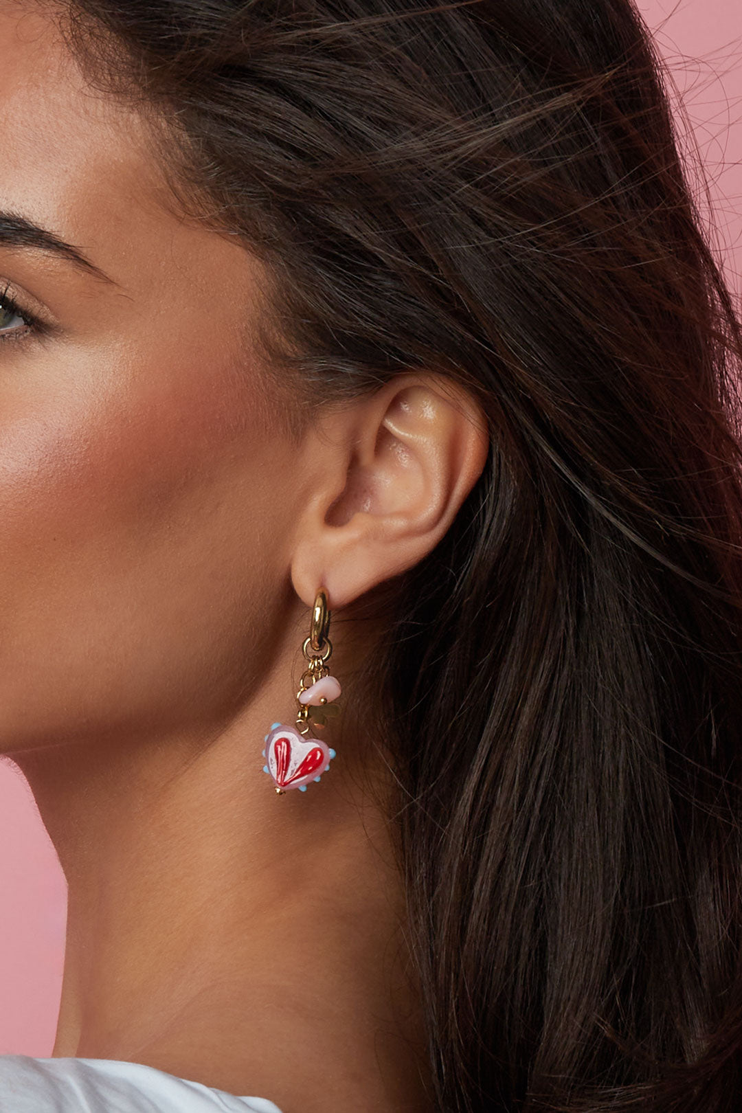 Dolce Luce – Romantische Oorbellen van Roestvrij Staal