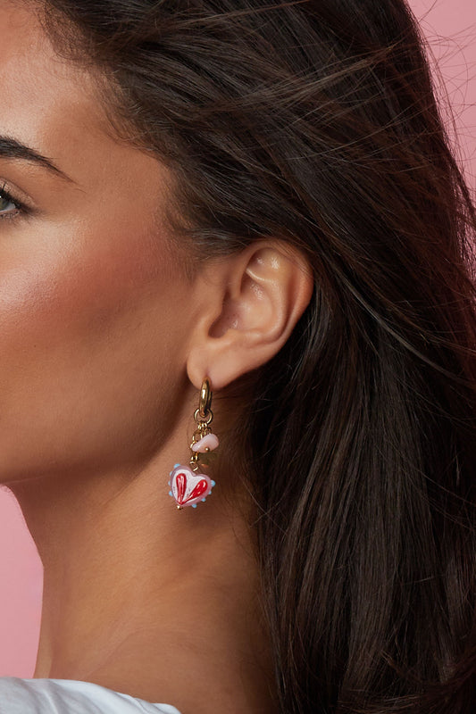 Dolce Luce – Romantische Oorbellen van Roestvrij Staal