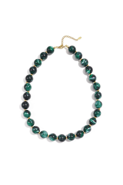 Acrylic Bead Necklaces Beads Casual Daily Simple Series Women Jewelry-13.5mm